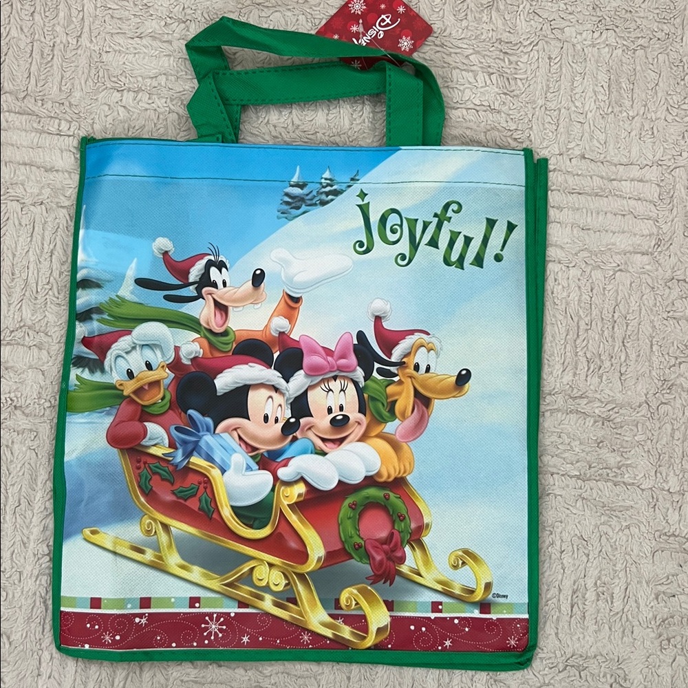 Disney reusable bag, New condition, Holiday Christmas Winter